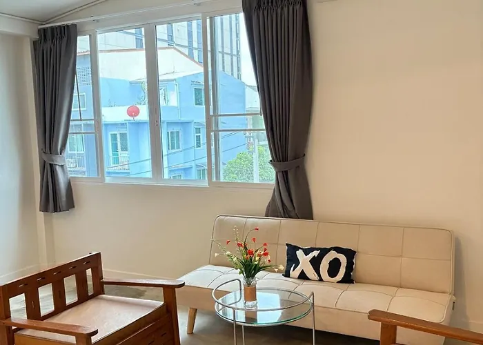 شقة Chao Phraya House Near Bts & Asiatique بانكوك